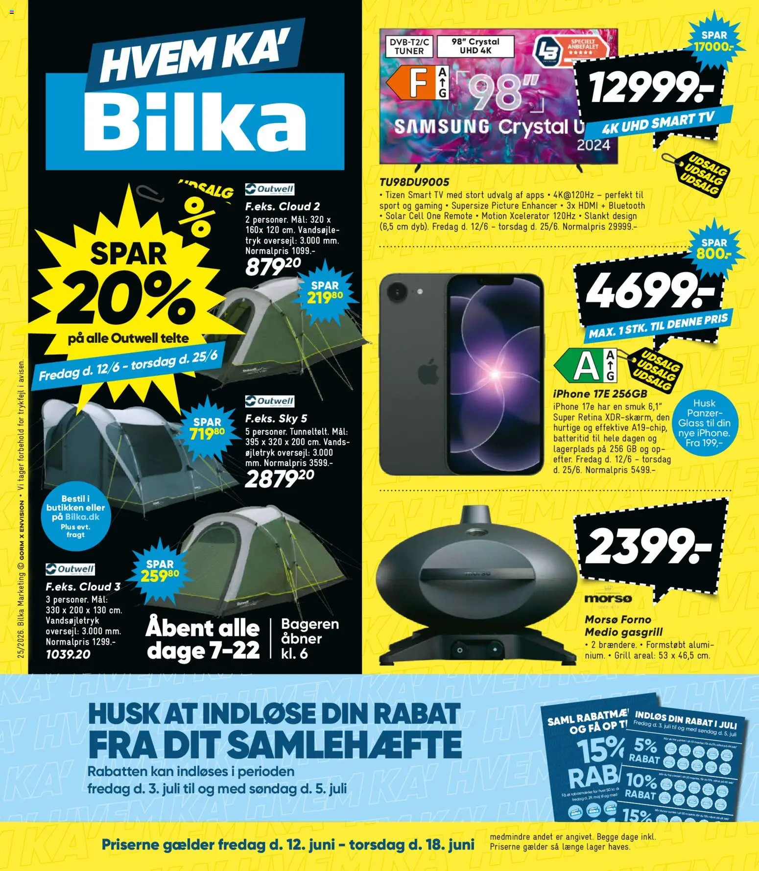 Eksempel på tilbudsavis Bilka - Nonfood fra butik Bilka gyldig fra 12/06/2026