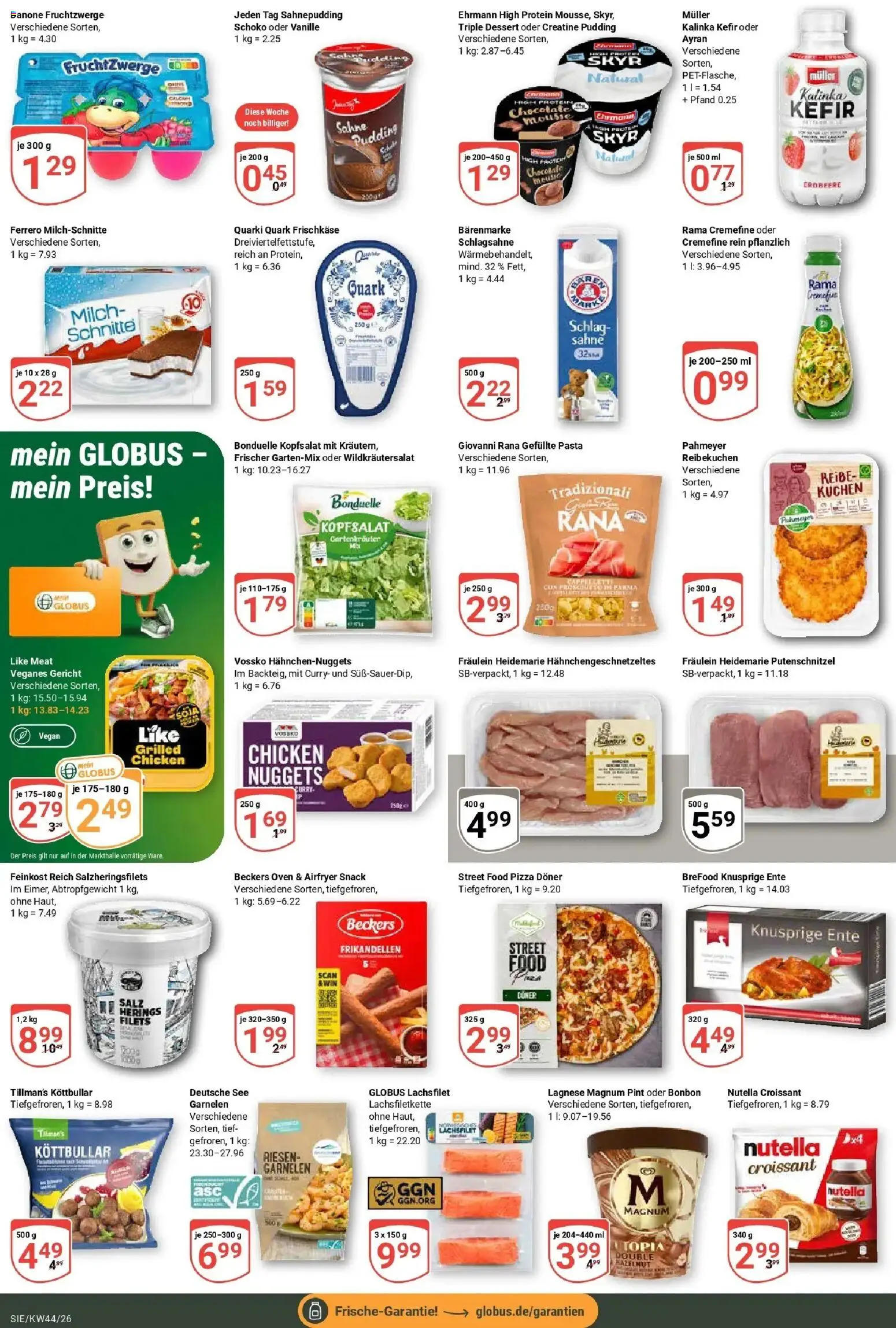 Vorschau von dem Prospekt des Geschäftes Globus, gültig ab dem 26.10.2026