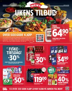 Forhåndsvis Meny kundeavis fra butikk Meny gyldig fra 03/08/2026