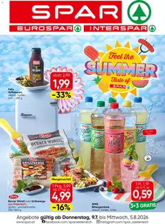 Vorschau der Angebote: Spar Spar Feel the Summer gültig ab 09.07.2026