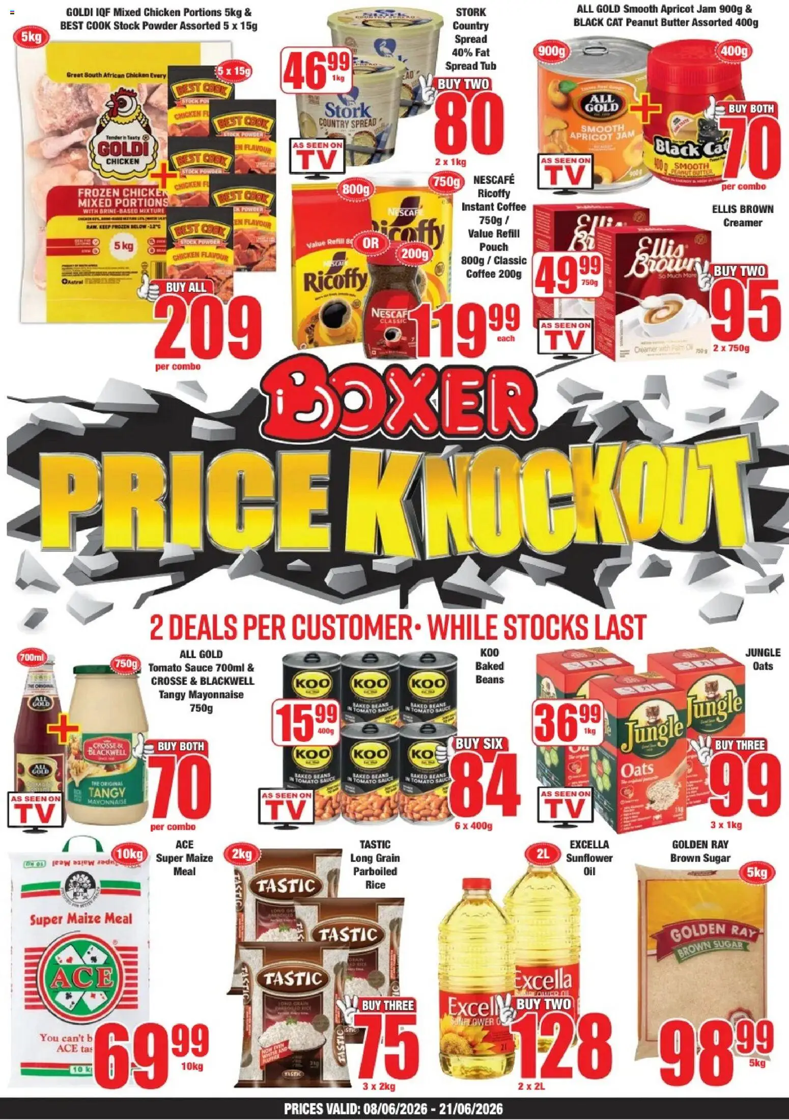 Preview of Boxer flyer valid from 08/06/2026