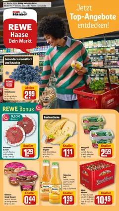 Vorschau von dem Prospekt des Geschäftes Rewe, gültig ab dem 05.10.2026