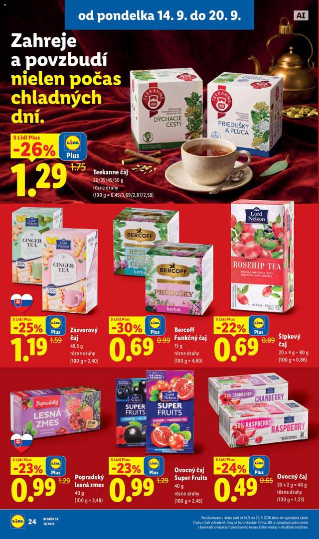 Nový Lidl leták od 14.09.