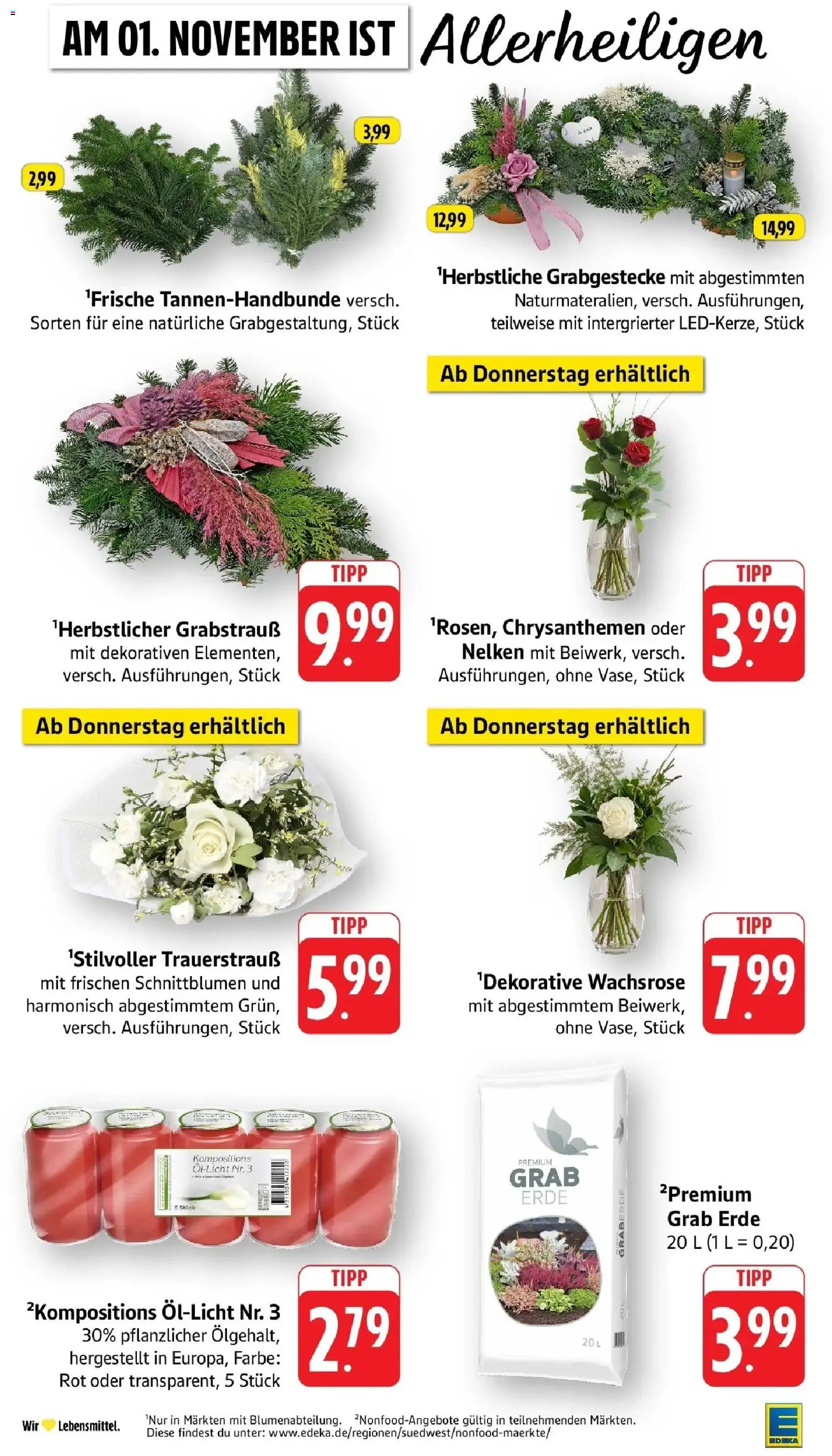 Vorschau von dem Prospekt des Geschäftes Edeka, gültig ab dem 26.10.2026