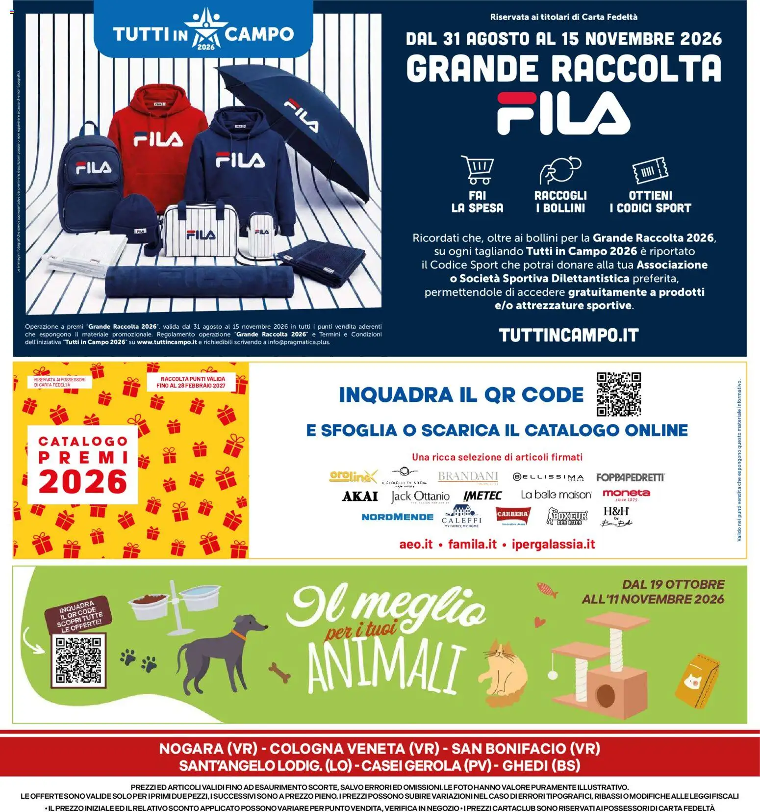 Anteprima dell'opuscolo Famila volantino Iper dal negozio Famila valido da 29/10/2026