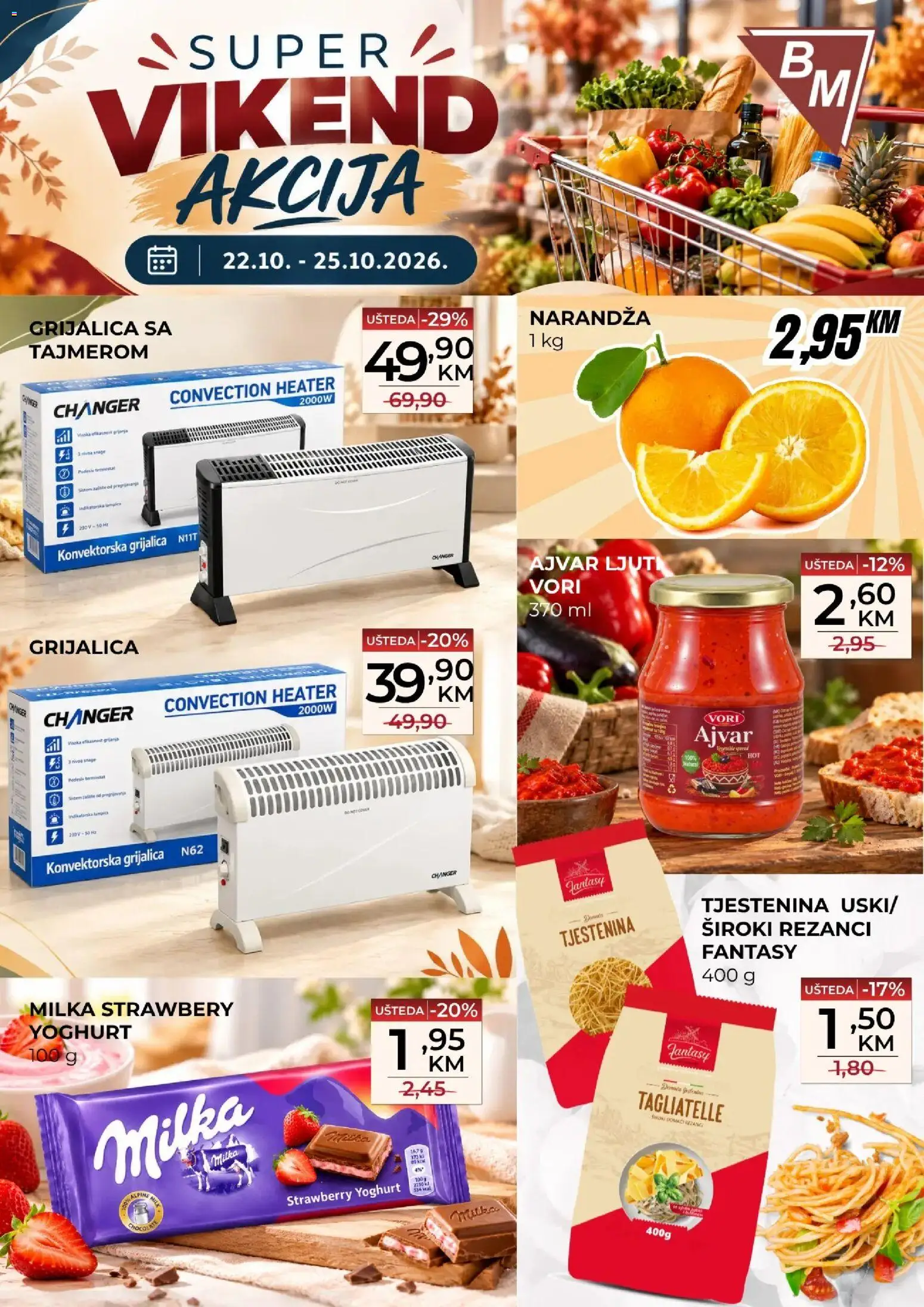 Pregled letka Belamionix vikend akcija trgovine Belamionix vrijedi od 22.10.2026