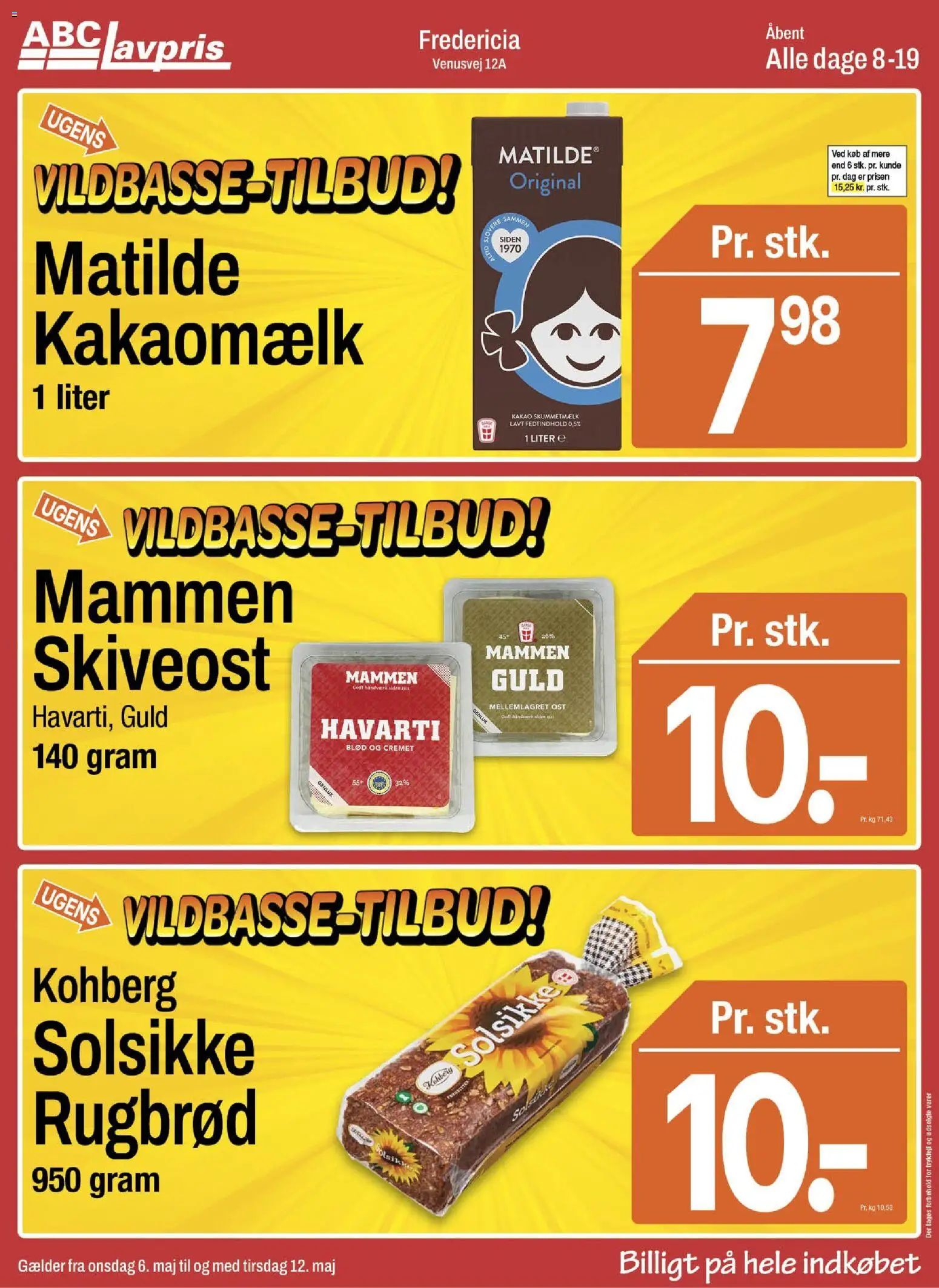 Eksempel på tilbudsavis Abc Lavpris - Fredericia fra butik Abc Lavpris gyldig fra 06/05/2026