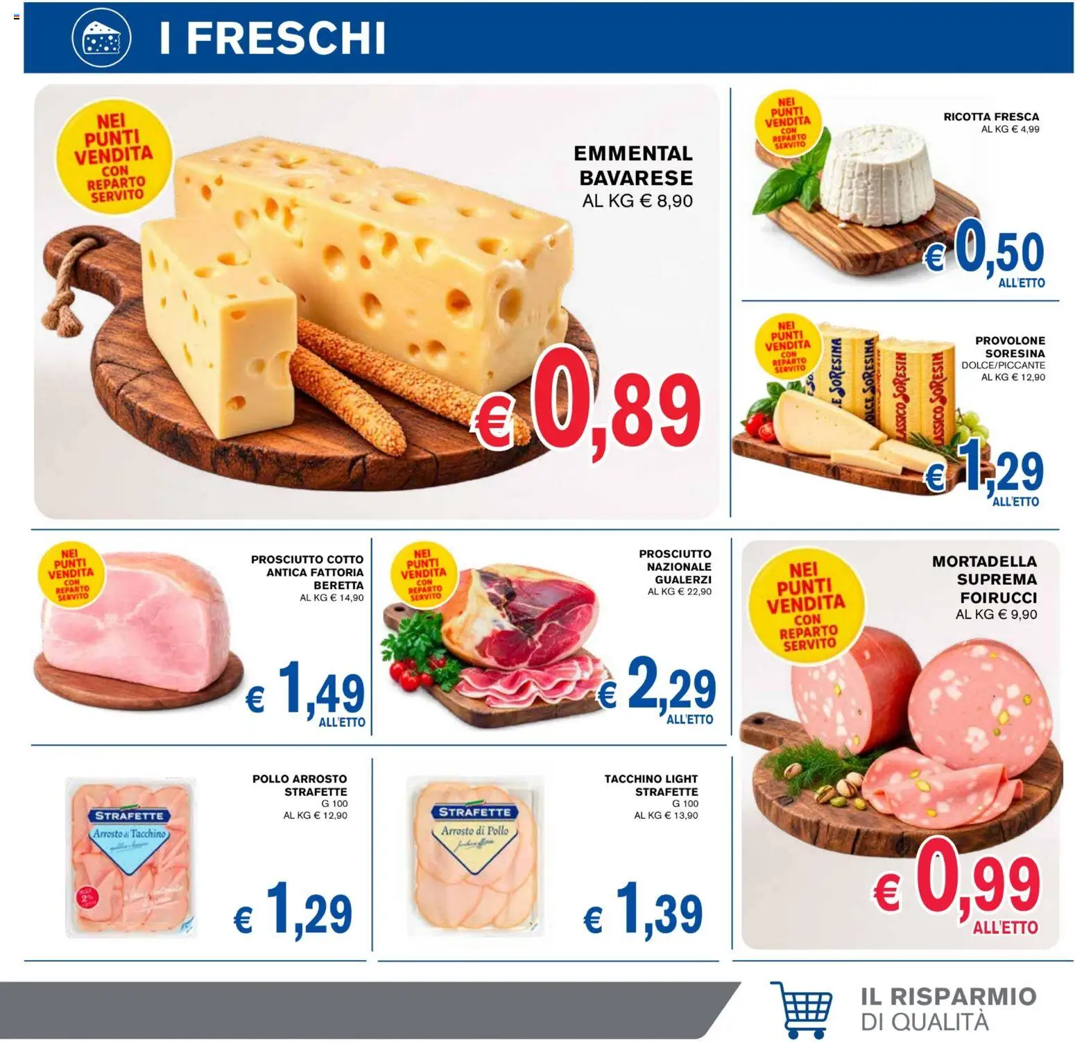 Anteprima dell'opuscolo Coal volantino èccoMi Guardiagrele dal negozio Coal valido da 22/10/2026 - Pollo, Tacchino, Mortadella, Ricotta, Prosciutto, Prosciutto Cotto, Pollo arrosto, Provolone