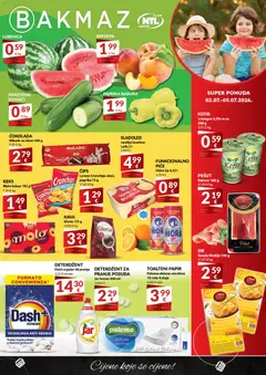 Pregled letka Bakmaz Super Ponuda trgovine Bakmaz vrijedi od 02.07.2026