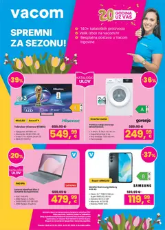 Pregled letka Katalog Vacom trgovine Vacom vrijedi od 23.03.2026