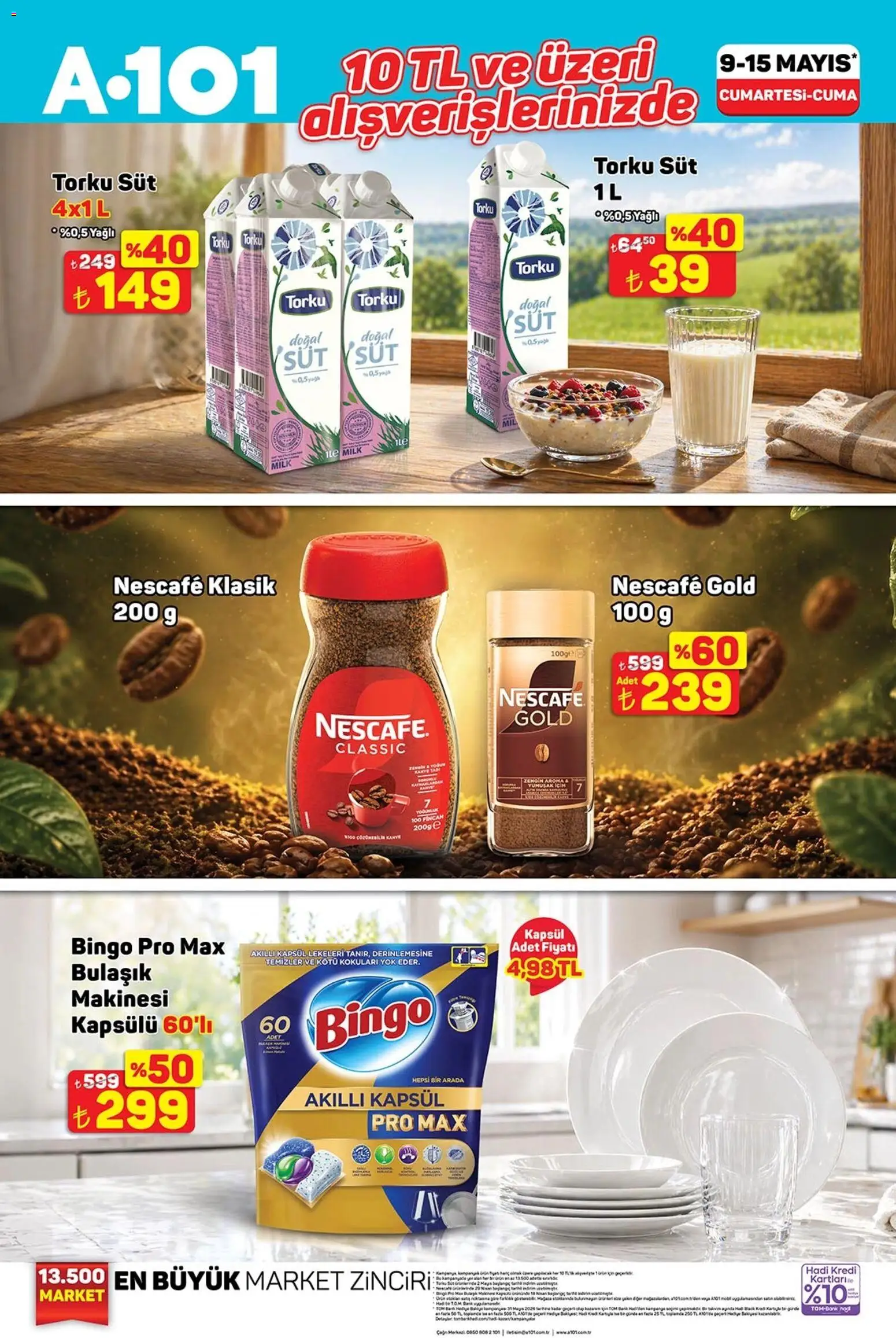 A101 A101 İndirim 09.05.2026 - Broşürünün önizlemesi