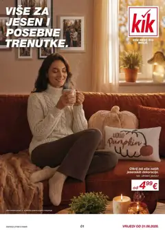 Pregled letka Kik Katalog trgovine Kik vrijedi od 31.08.2026