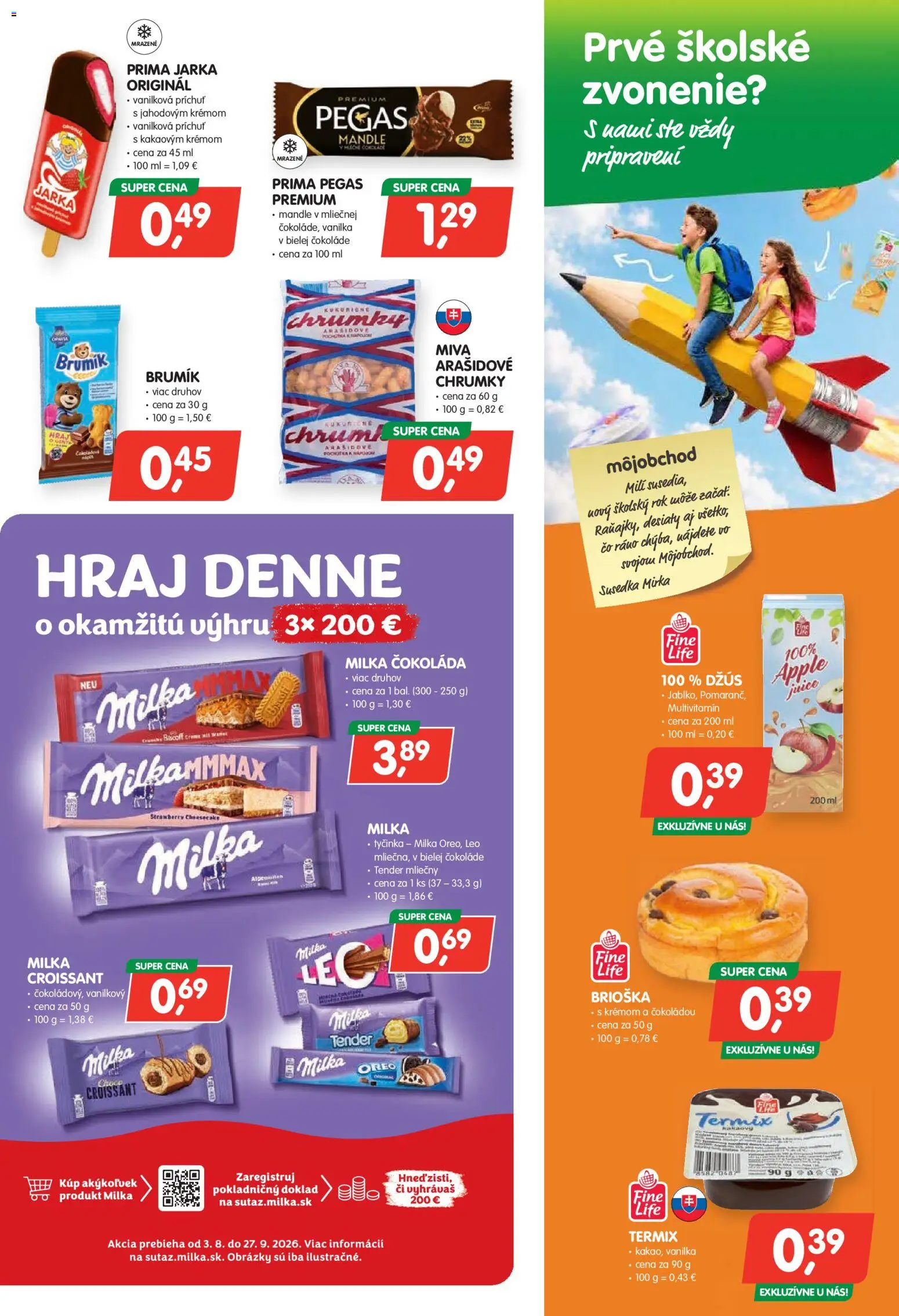 Náhľad Môj obchod letáku platného od 28.08.2026