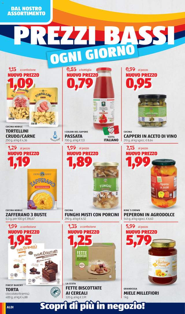 Nuovo volantino Aldi dal 01/06