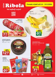 Pregled letka Ribola Katalog trgovine Ribola vrijedi od 07.09.2026