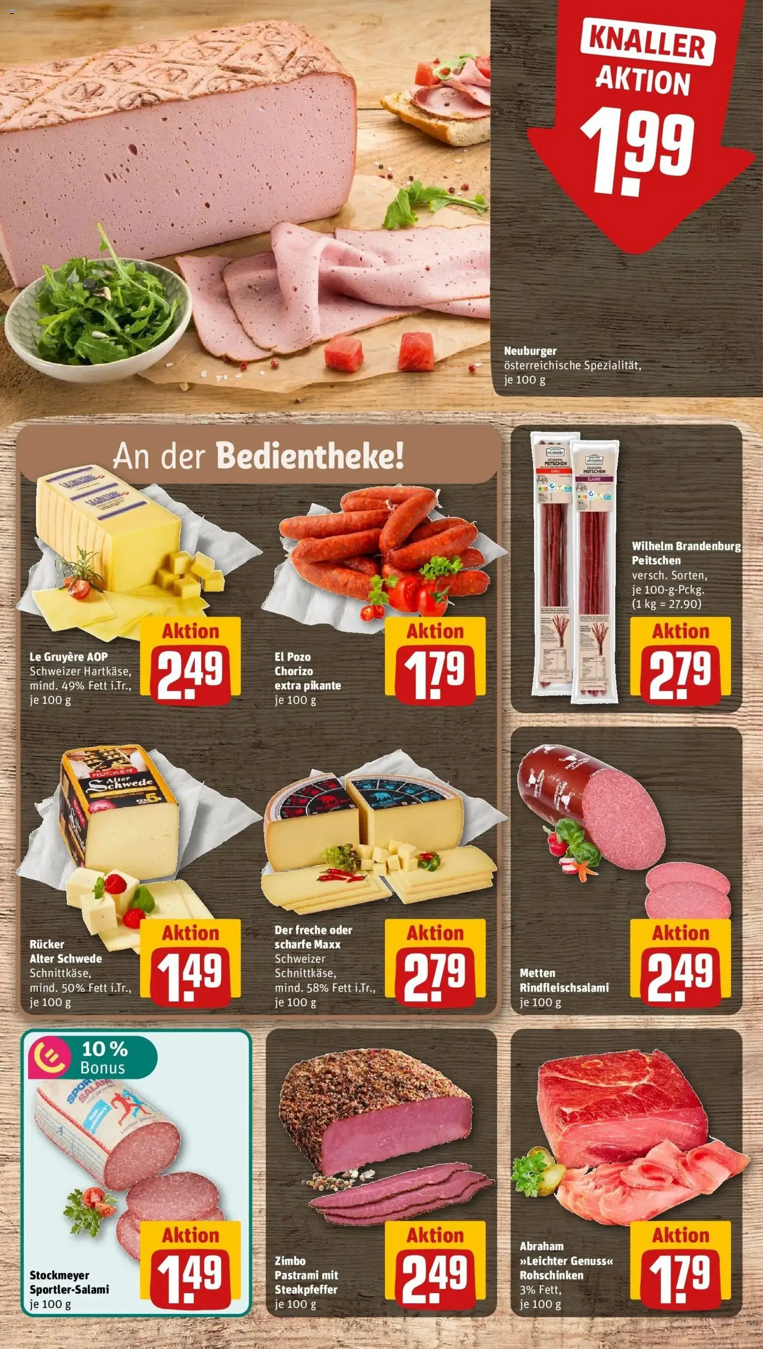 Vorschau von dem Prospekt des Geschäftes Rewe, gültig ab dem 26.10.2026