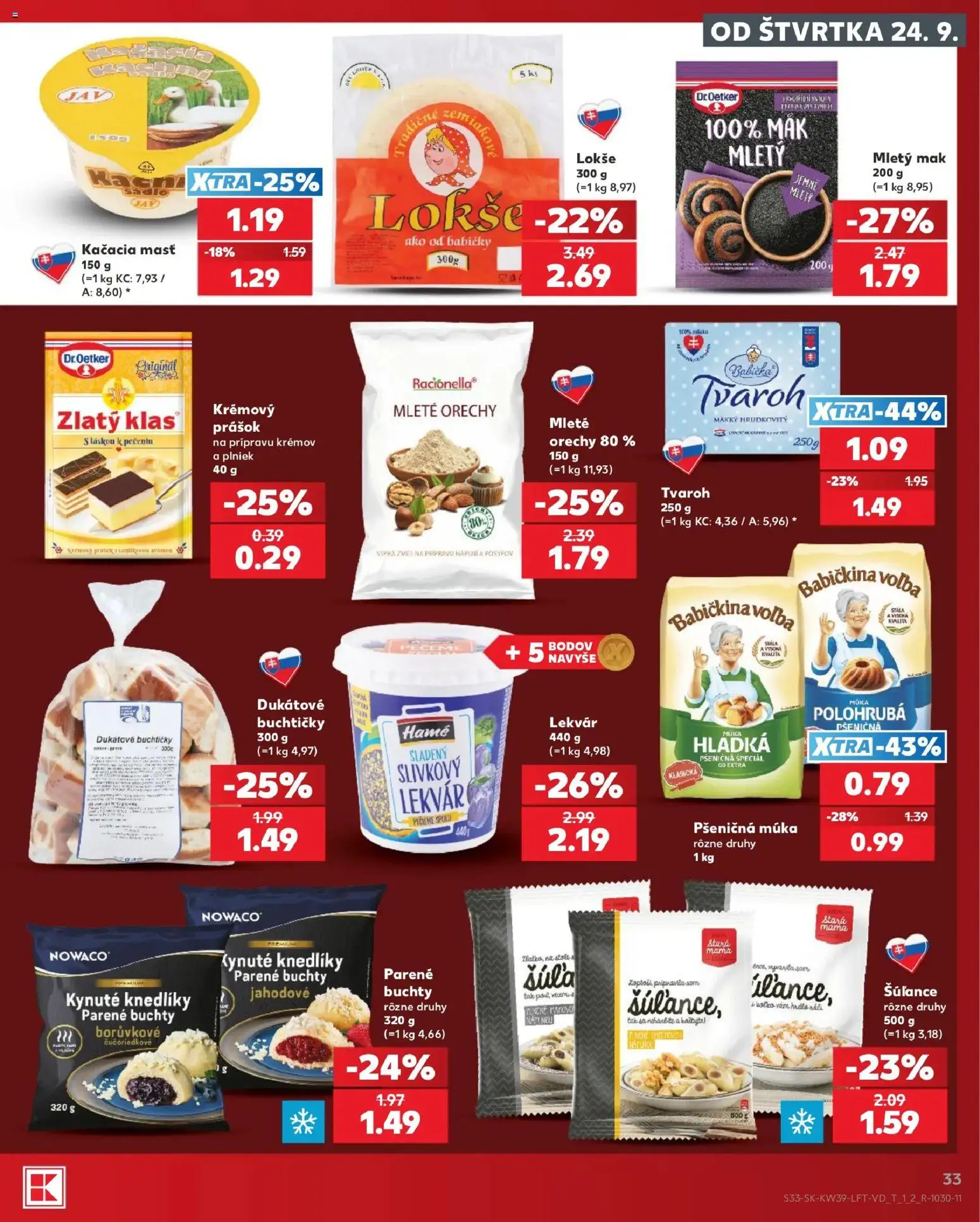 Náhľad Kaufland letáku platného od 24.09.2026