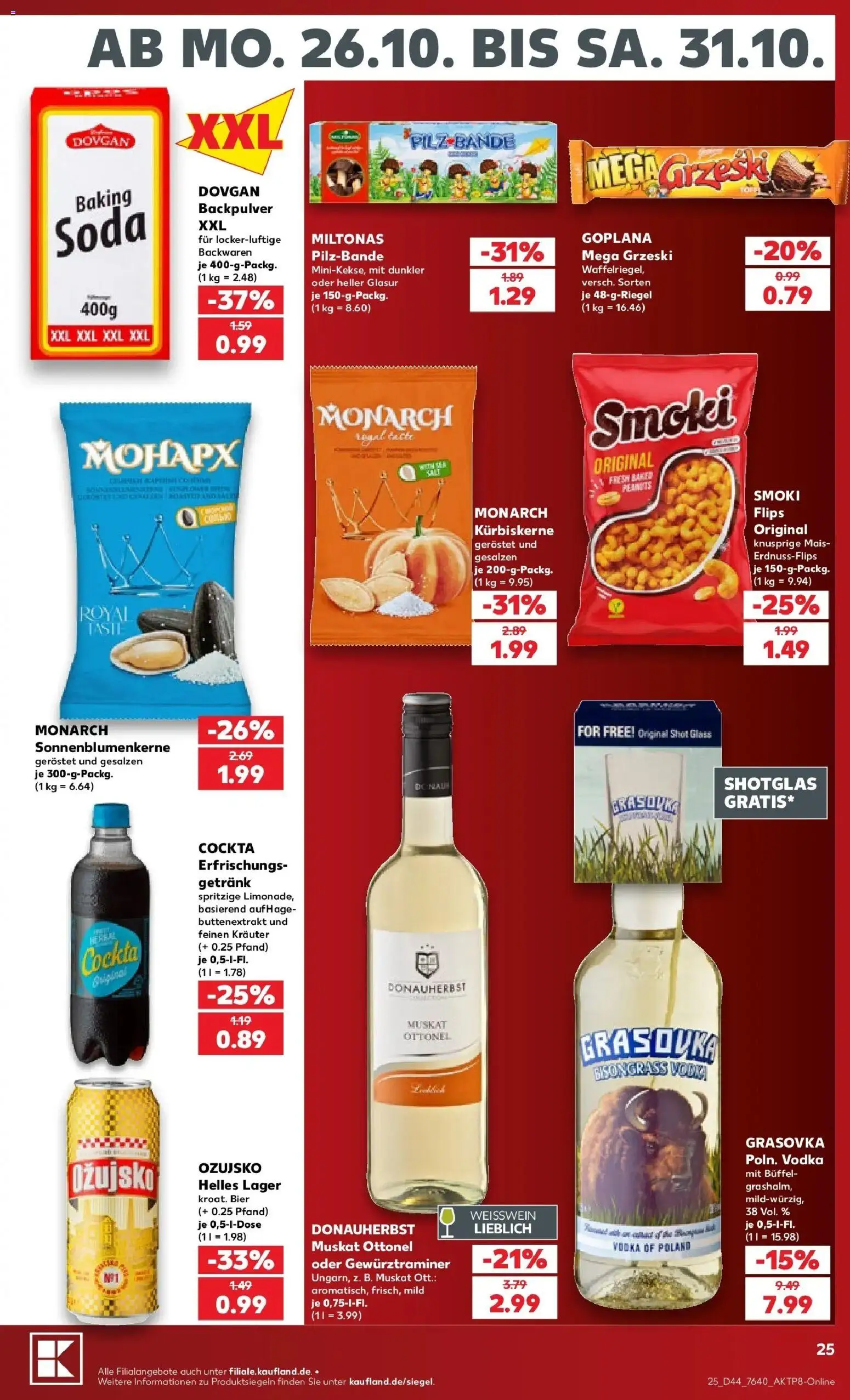 Vorschau von dem Prospekt des Geschäftes Kaufland, gültig ab dem 26.10.2026