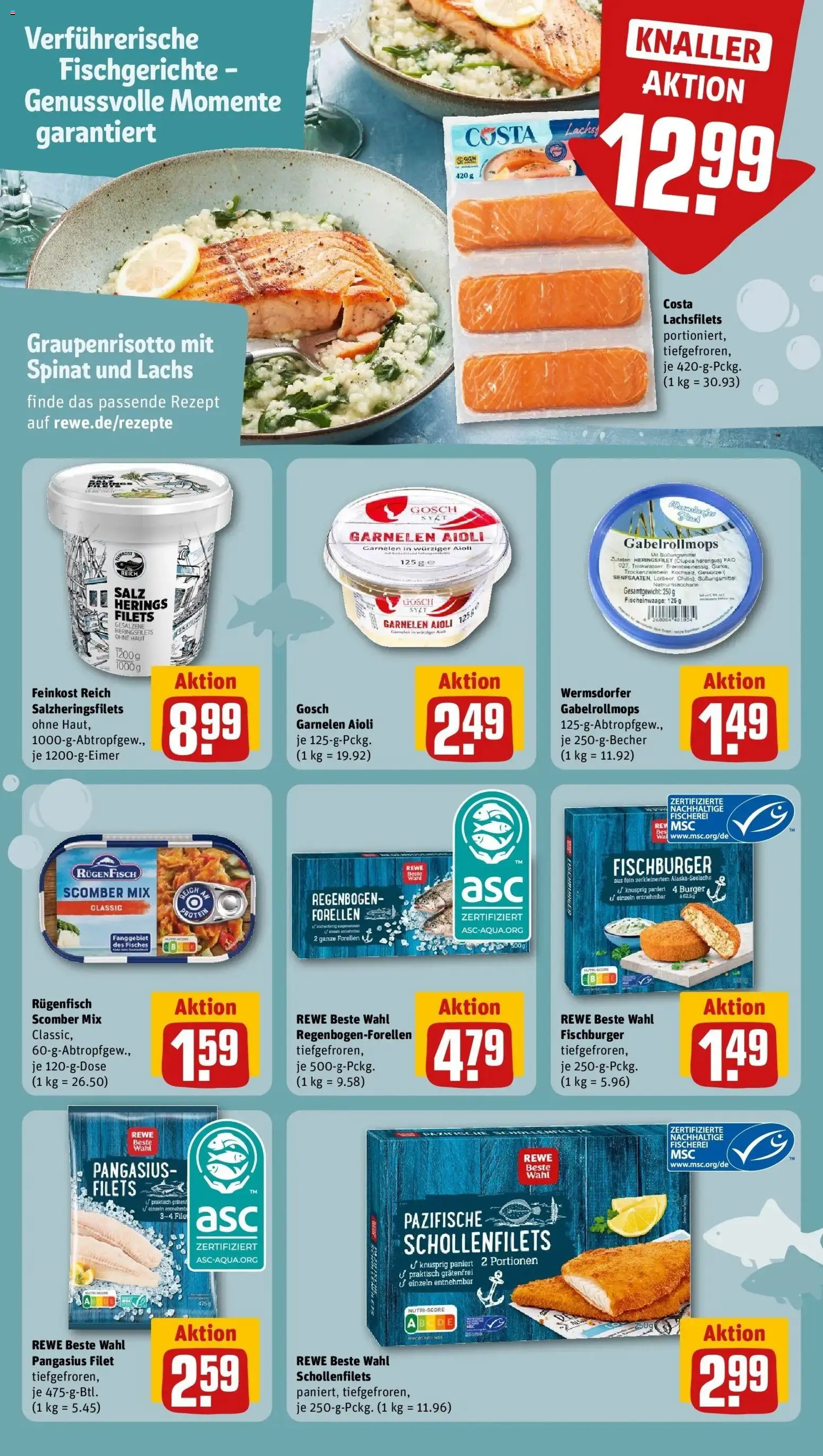Vorschau von dem Prospekt des Geschäftes Rewe, gültig ab dem 26.10.2026