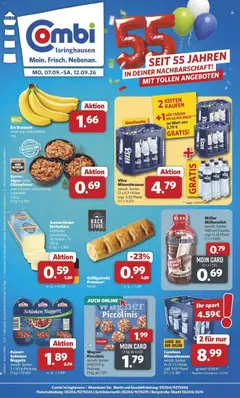 Vorschau von dem Prospekt des Geschäftes Combi, gültig ab dem 07.09.2026