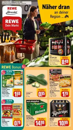 Vorschau von dem Prospekt des Geschäftes Rewe, gültig ab dem 27.07.2026