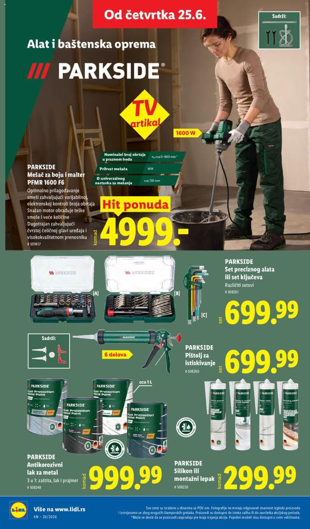 Novi Lidl katalog od 25.06.