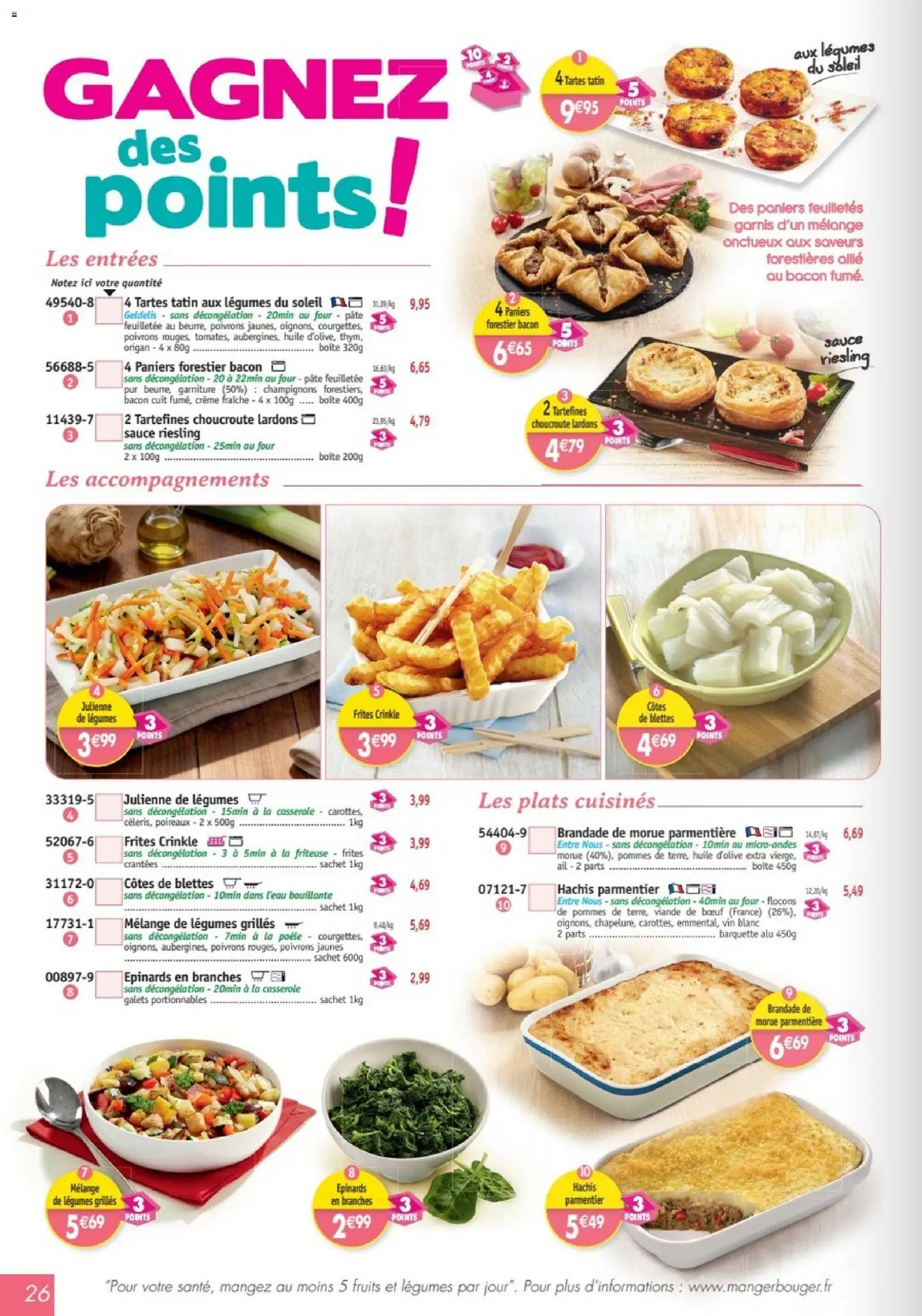 Prévisualisation de Maximo catalogue du magasin Maximo formulaire valide 26/10/2026 - Vin, Four, Friteuse, Pâte feuilletée, Ail, Crème fraiche, Pommes, Huile D'olive