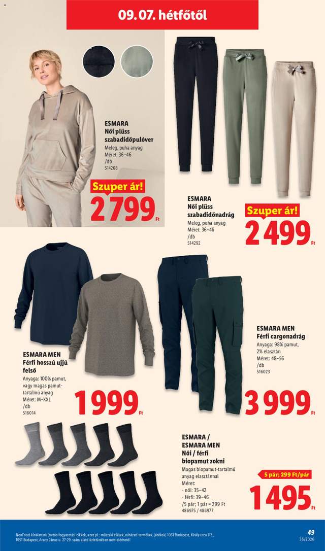 Új Lidl akciós újság 09.03.
