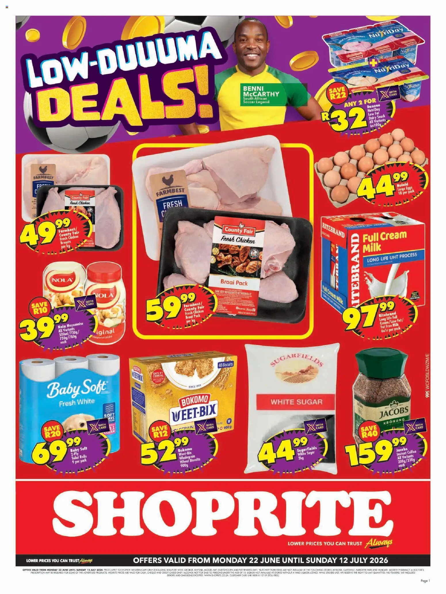 Preview of Shoprite flyer valid from 22/06/2026