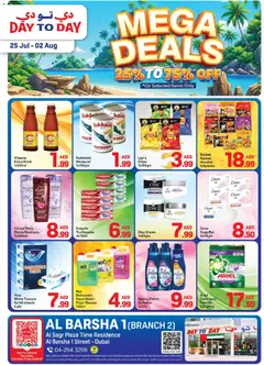 Preview of the catalogue Day to Day mega deals of store Day to Day valid from 25 Jul, 2026