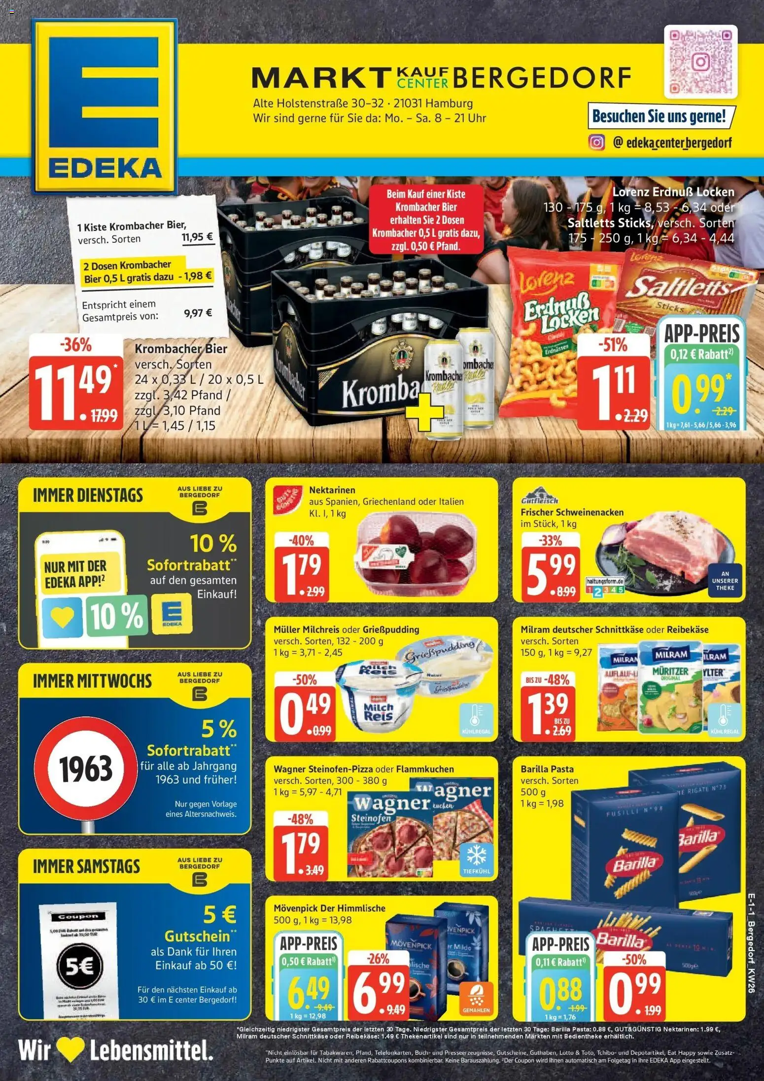 Vorschau von dem Prospekt des Geschäftes Marktkauf, gültig ab dem 22.06.2026