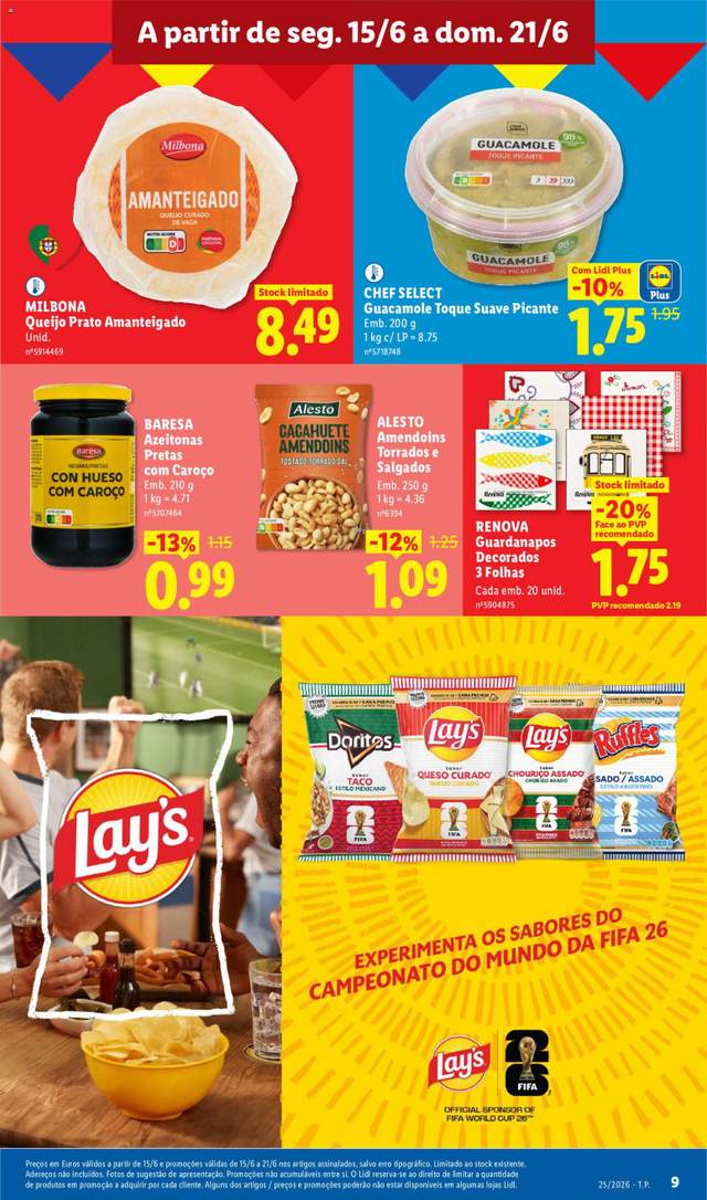 Novo folheto Lidl a partir de 15/06