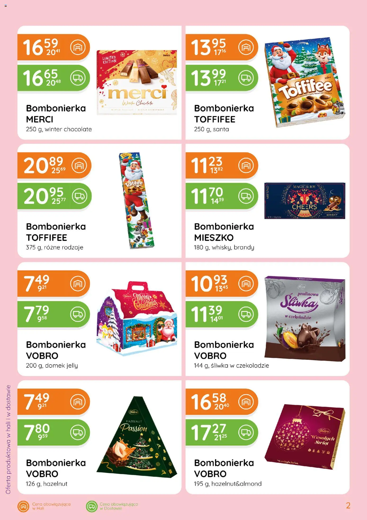 Pogląd gazetki "Eurocash gazetka - Katalog Boże Narodzenie - Słodycze" ze sklepu Eurocash ważnej od 15.10.2026 - Whisky, Merci, Toffifee, Brandy, Bombonierka