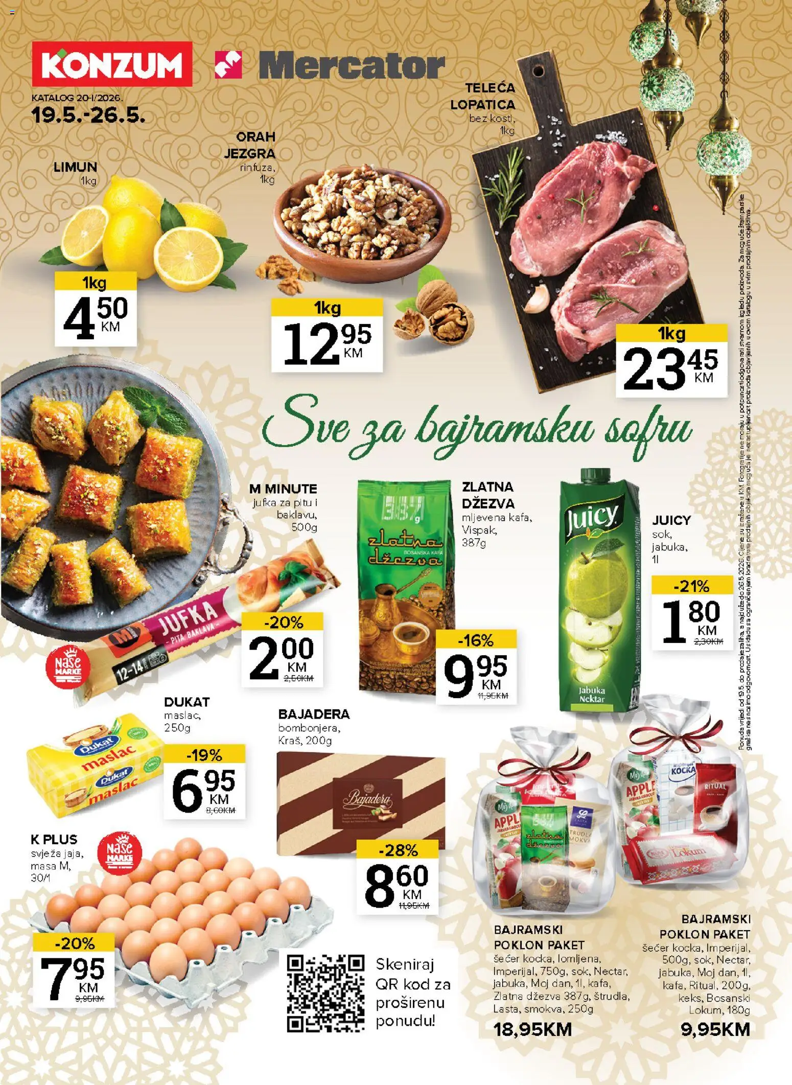 Pregled letka Konzum katalog trgovine KONZUM vrijedi od 19.05.2026