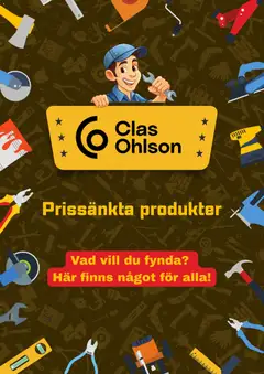 Förhandsgranska reklamblad Clas Ohlson erbjudanden från butik Clas Ohlson gäller från 21/09/2026