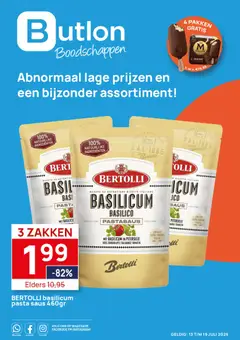 Voorbeeld van Butlon folder van winkel Butlon geldig vanaf 13-07-2026