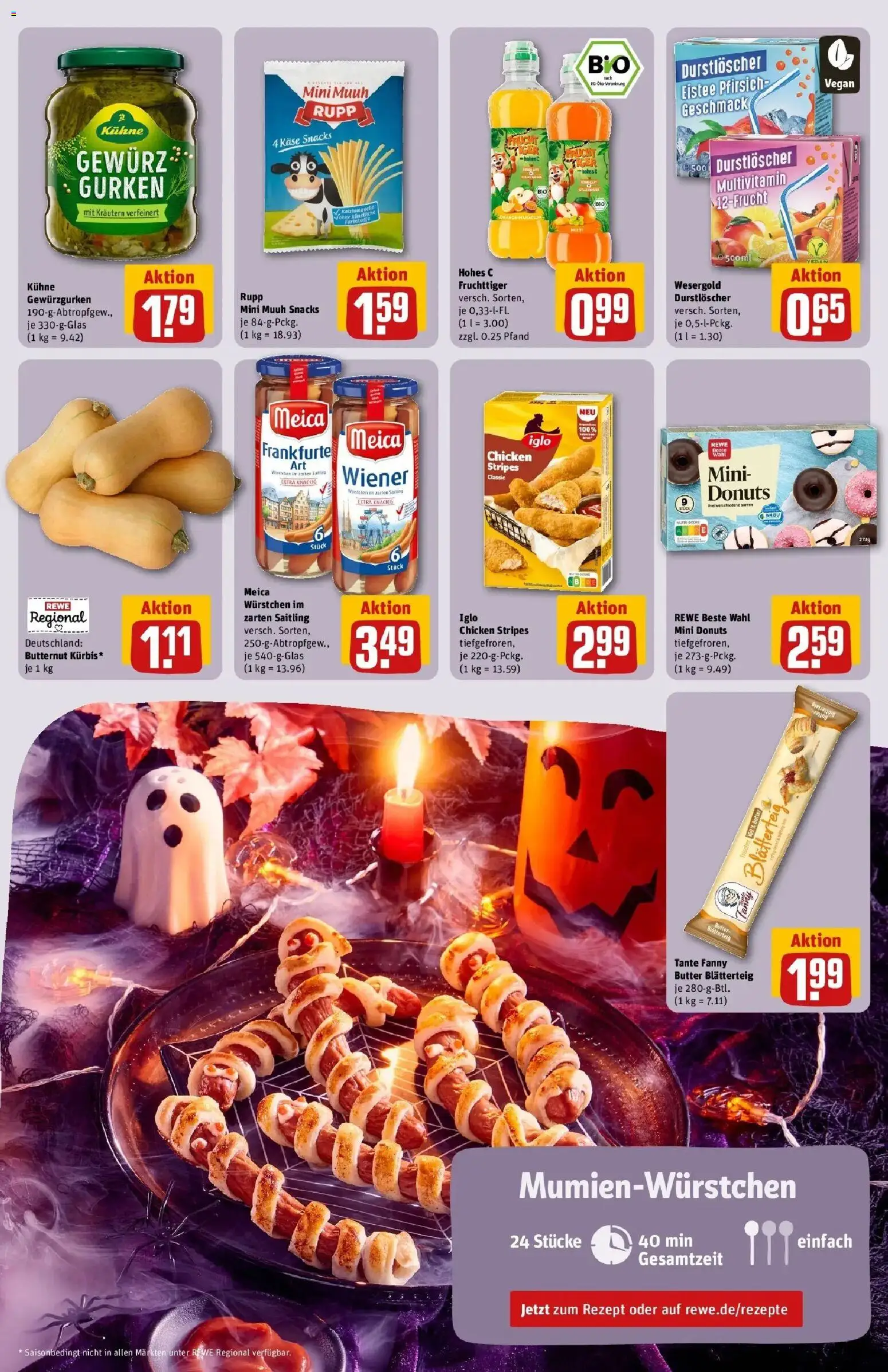 Vorschau von dem Prospekt des Geschäftes Rewe, gültig ab dem 26.10.2026
