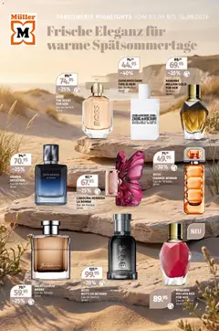 Vorschau des Merkblatts Müller aktionen Beauty-Highlights vom Shop Müller gültig von 03.09.2026 bis 16.09.2026