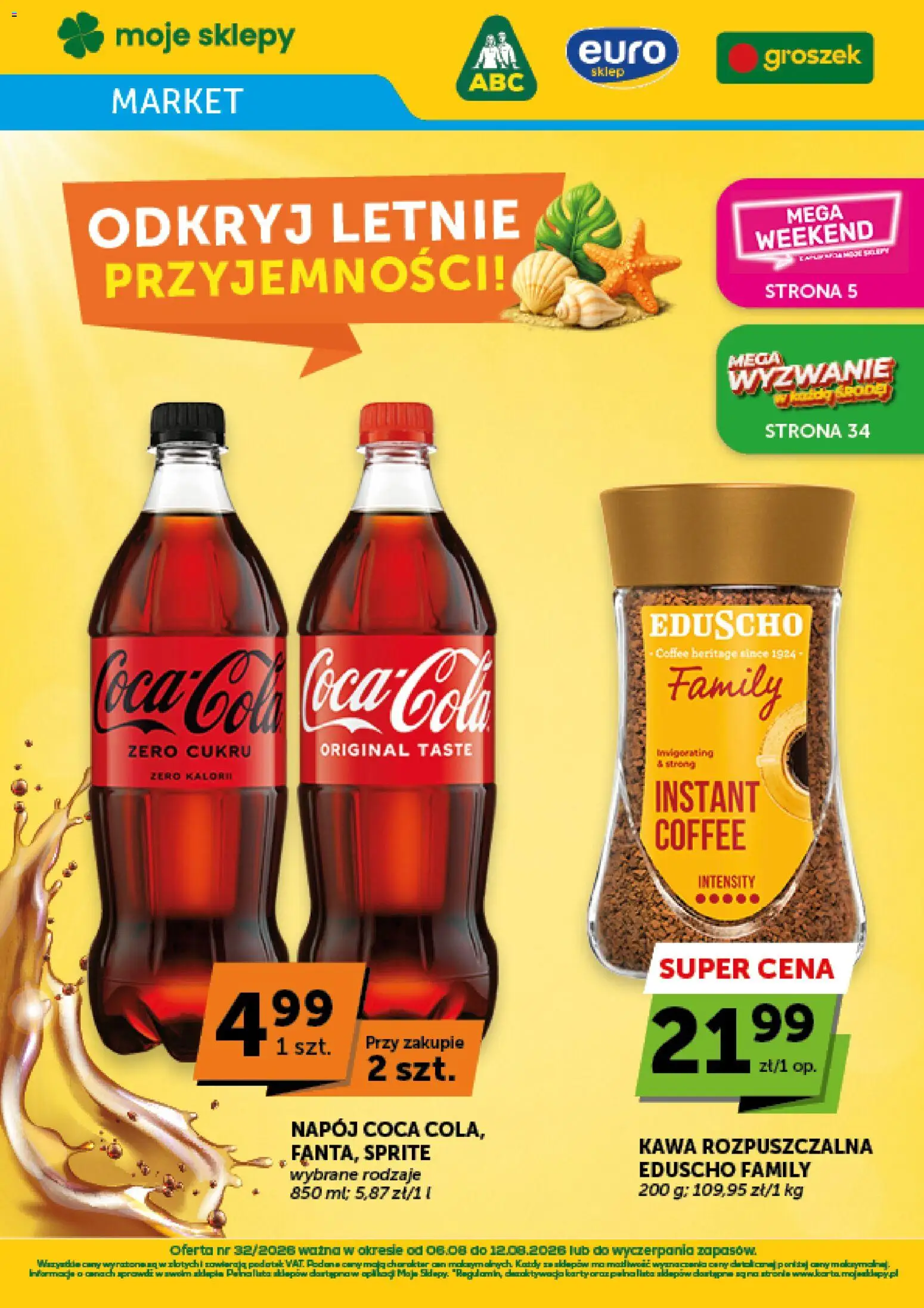 Pogląd gazetki "Euro Sklep gazetka - Market" ze sklepu Euro Sklep ważnej od 06.08.2026