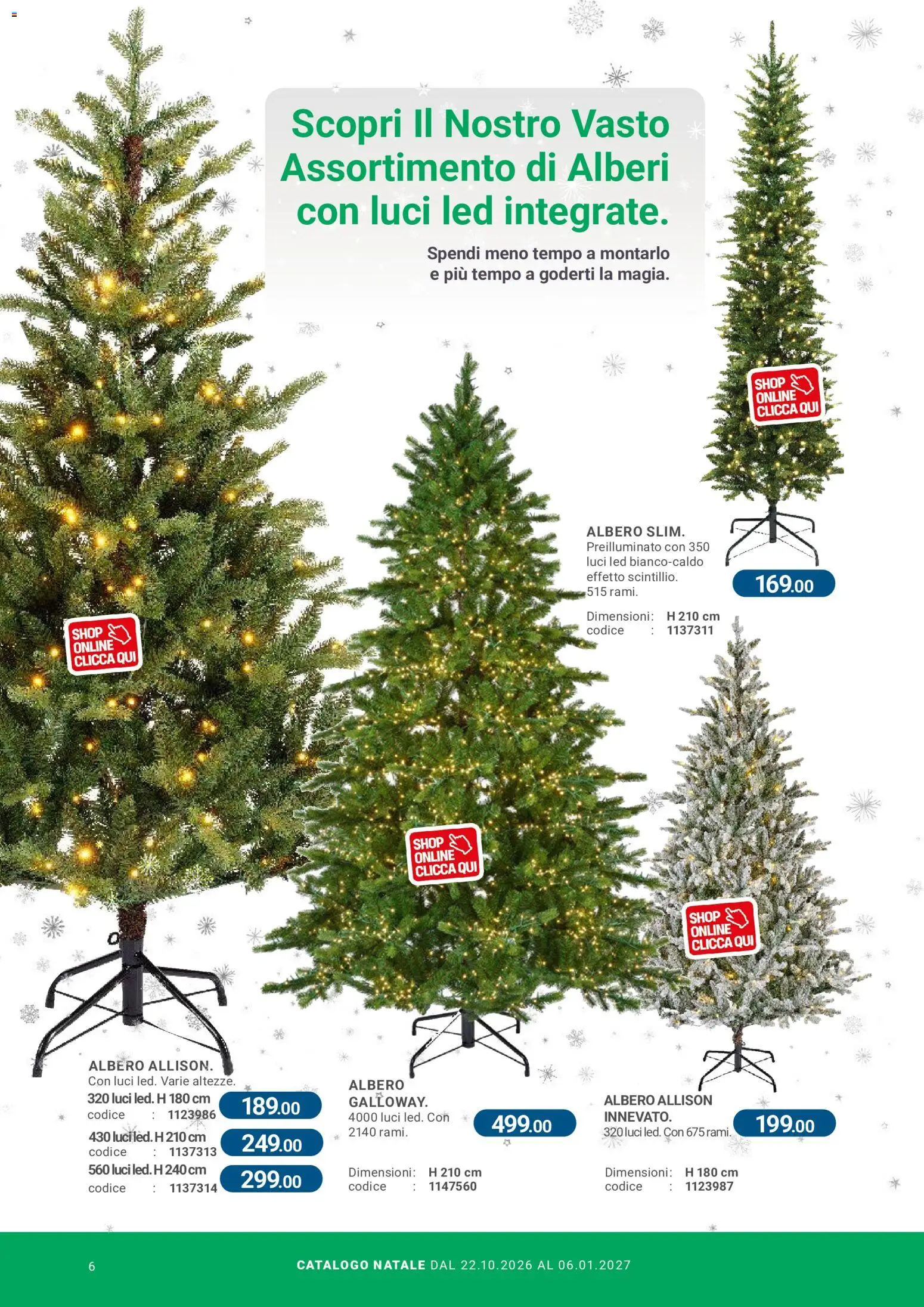Anteprima dell'opuscolo CFadda volantino Natale dal negozio CFadda valido da 22/10/2026