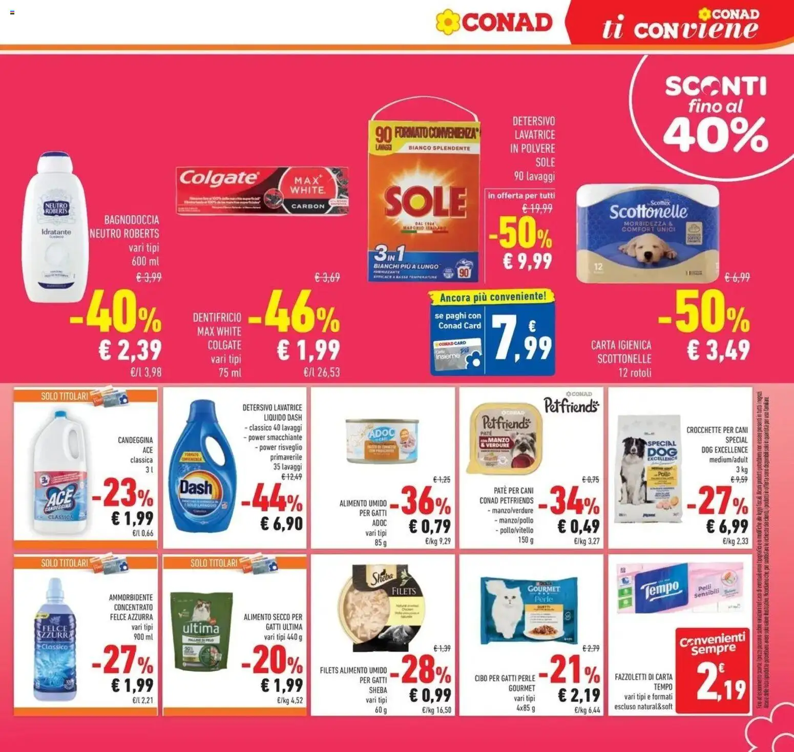 Anteprima dell'opuscolo Conad volantino Rio Saliceto dal negozio Conad valido da 21/10/2026