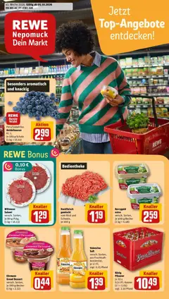 Vorschau von dem Prospekt des Geschäftes Rewe, gültig ab dem 05.10.2026