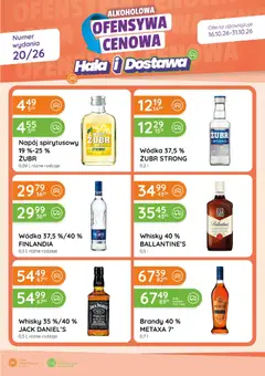 Pogląd gazetki "Eurocash gazetka - Ofensywa Alkoholowa" ze sklepu Eurocash ważnej od 16.10.2026