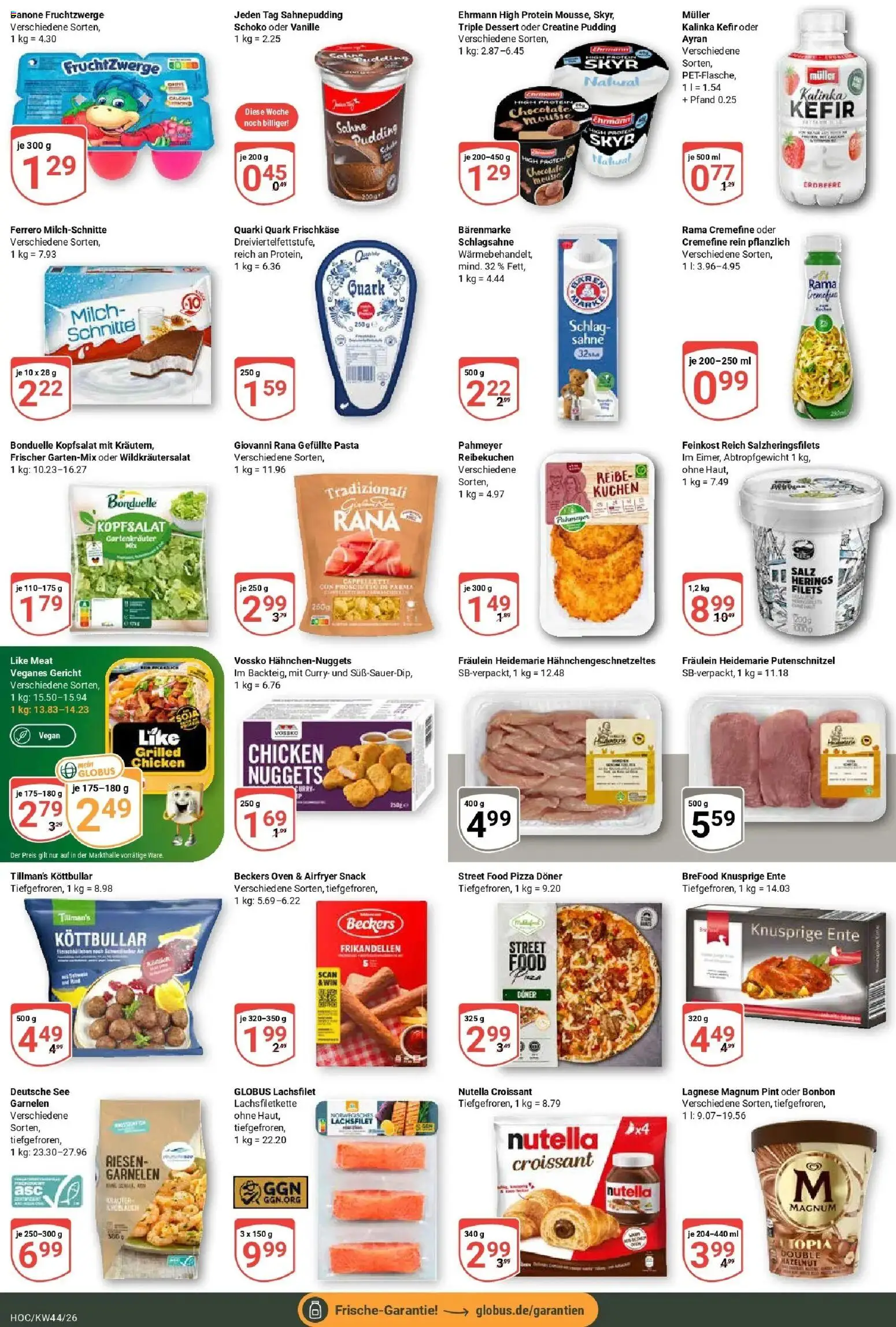 Vorschau von dem Prospekt des Geschäftes Globus, gültig ab dem 26.10.2026
