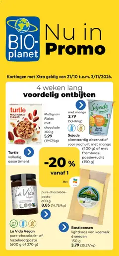 Voorbeeld van BioPlanet Folder van winkel BioPlanet geldig vanaf 21/10/2026