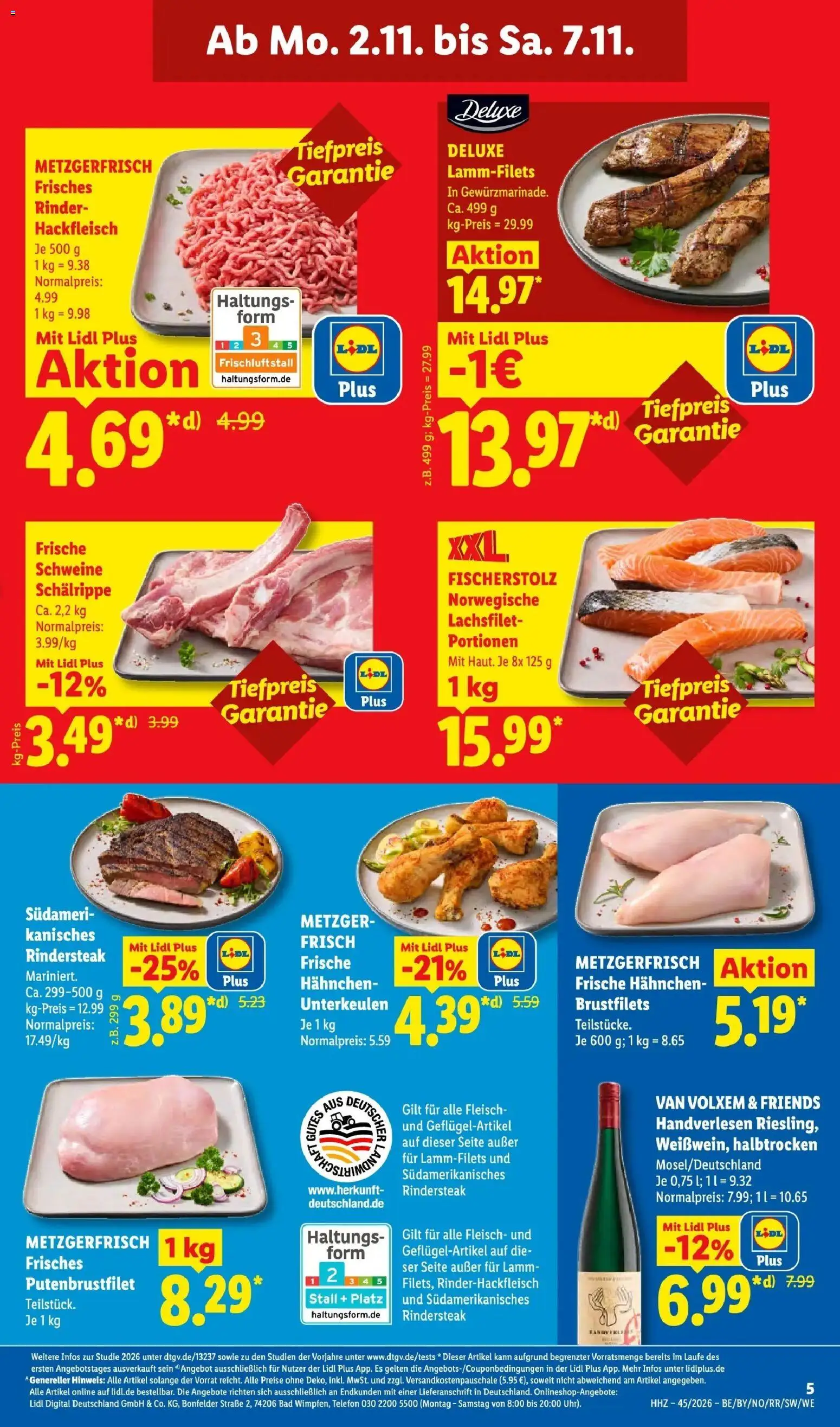 Vorschau von dem Prospekt des Geschäftes Lidl, gültig ab dem 02.11.2026