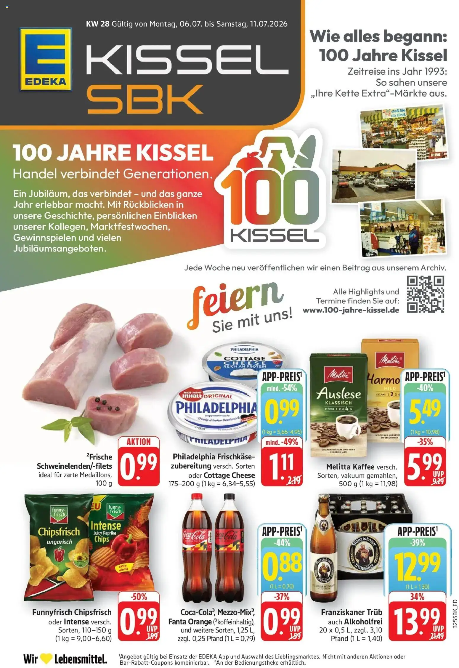 Vorschau von dem Prospekt des Geschäftes Edeka, gültig ab dem 06.07.2026