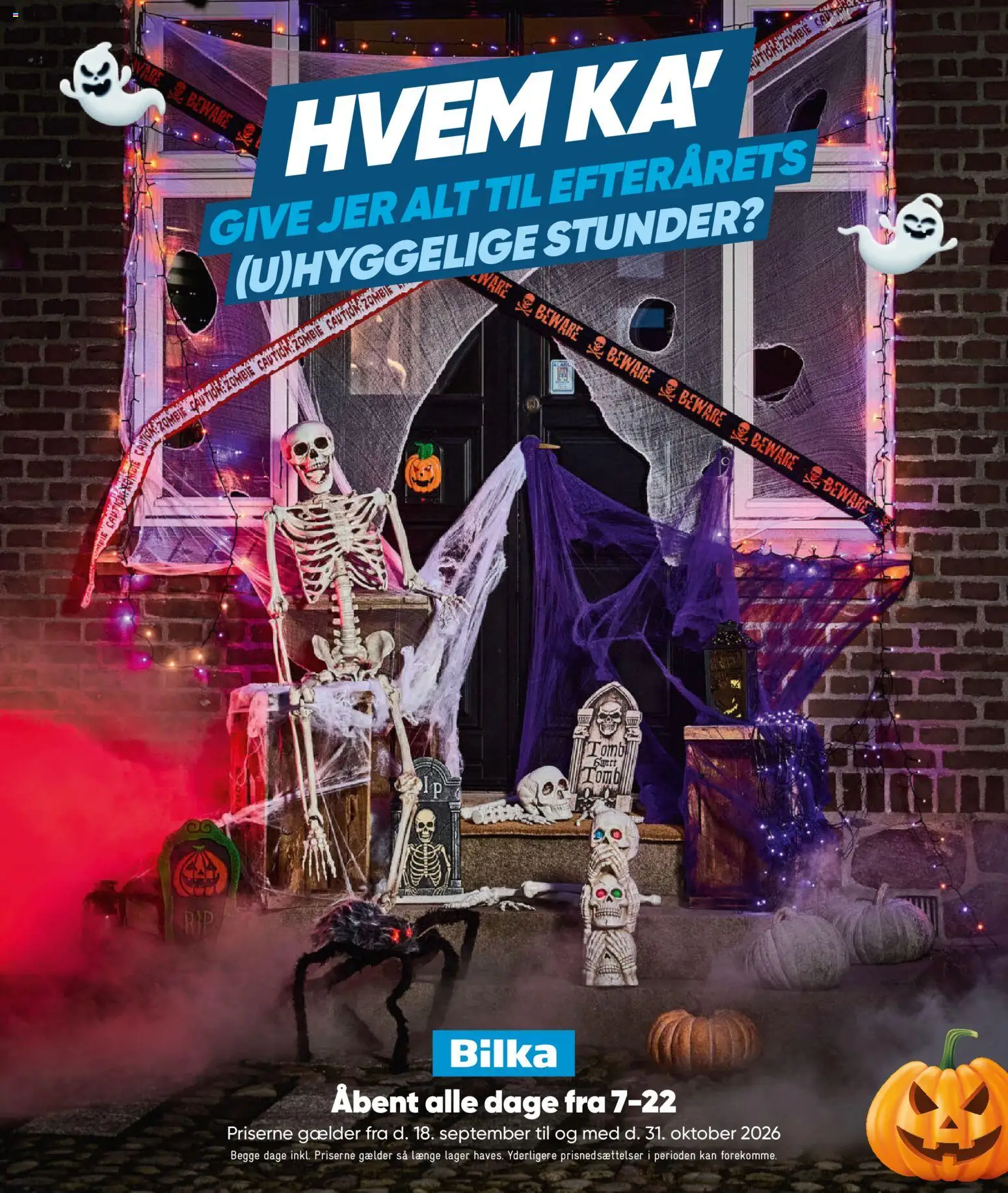 Eksempel på tilbudsavis Bilka - Halloween fra butik Bilka gyldig fra 18/09/2026