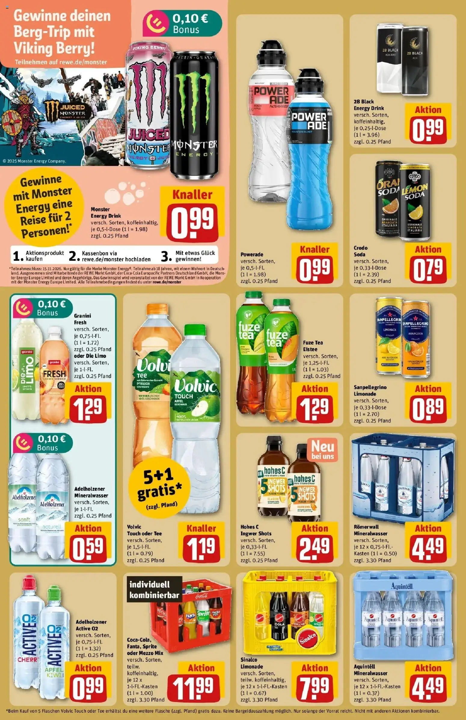 Vorschau von dem Prospekt des Geschäftes Rewe, gültig ab dem 26.10.2026