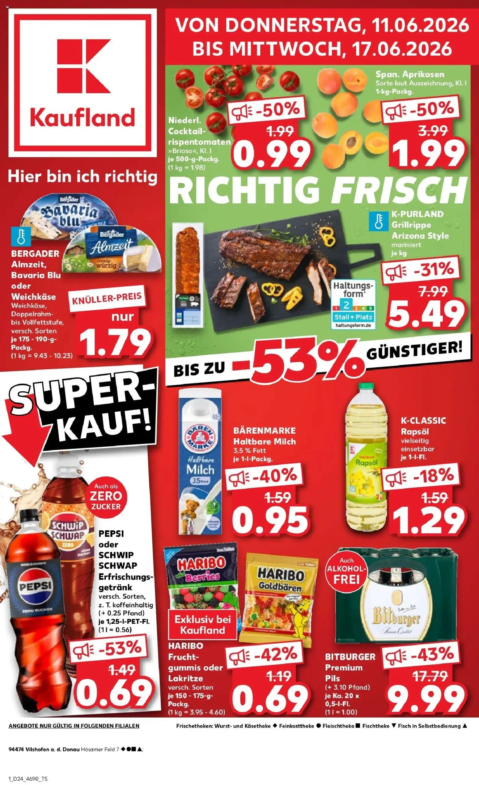Vorschau von dem Prospekt des Geschäftes Kaufland, gültig ab dem 11.06.2026
